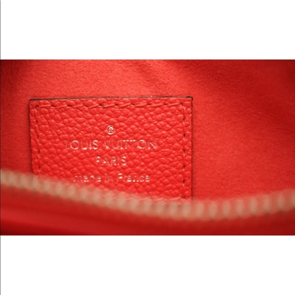 Louis Vuitton Twice bag in red Empreinte - Picture 4 of 12